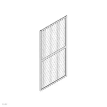 Bosch Rexroth Safety Door EcoSafe, Aluminium, 1800 mm Height, 1m Width - 3842554281 product image
