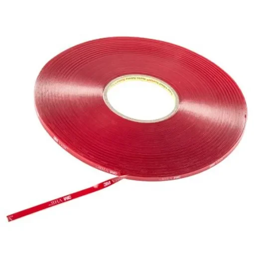 3M 4910F, VHB™ Clear Foam Tape, 6.0mm x 33.0m, 1.0mm Thick - 3M 4910 6mm x 33m product image