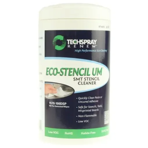 Techspray ECO-STENCIL UM 100 Wipes Pot - 1570-100DSP product image