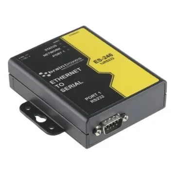 Brainboxes Serial Device Server, 1 Ethernet Port, 1 Serial Port, RS232 Interface, 1Mbit/s Baud Rate - ES-246 product image