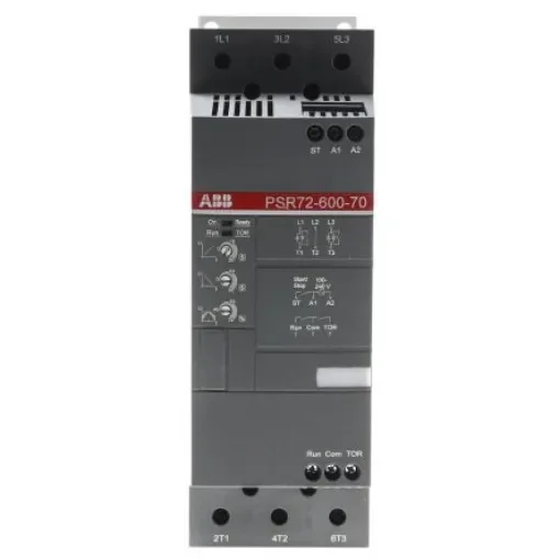 ABB Soft Starter, , 37 kW, 600 V ac, 3 Phase, IP10 - 1SFA896113R7000 product image