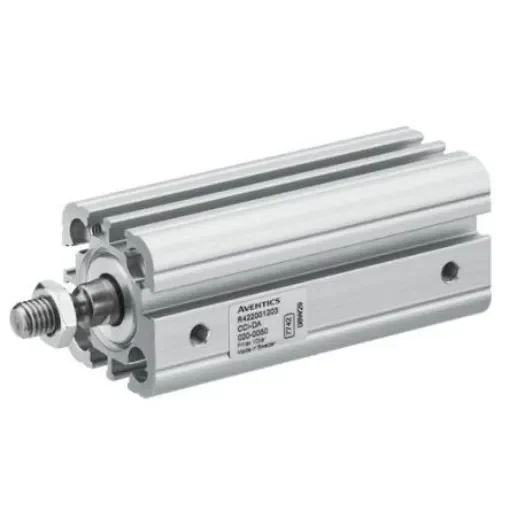 EMERSON – AVENTICS Pneumatic Compact Cylinder - 80mm Bore, 100mm Stroke, CCI Series, Double Acting - R422001239 product image