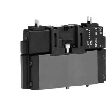 EMERSON – AVENTICS 5/3 Pneumatic Solenoid Valve - Pilot/Pilot CD01-PA Series 12, 24V dc - 5763820220 product image