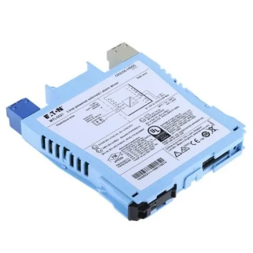 Eaton 1 Channel Zener Barrier, Solenoid Driver, Current Input, Current Output, ATEX - MTL5521/RS product image