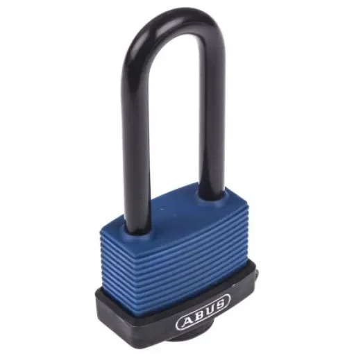 ABUS Key Weatherproof Brass, Stainless Steel Weatherproof Padlock, 8mm Shackle, 53mm Body - 70IB/45HB63 product image