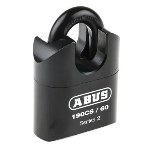 ABUS Combination Weatherproof Steel Heavy Duty Padlock, 11mm Shackle, 62mm Body - 190CS/60 product image