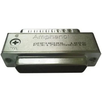 Amphenol Communications Solutions D Sub Adapter Male 15 Way D-Sub to Female 15 Way D-Sub - FCE17-A15AD-250 product image