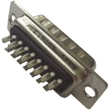Amphenol Communications Solutions FCE17 15 Way Panel Mount D-sub Connector Plug, 2.74mm Pitch - FCE17-A15PM-240 product image