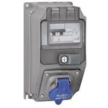 Legrand IP44 Blue Wall Mount 2P + E Industrial Power Socket, Rated At 16A, 230 V - 0 592 07 product image