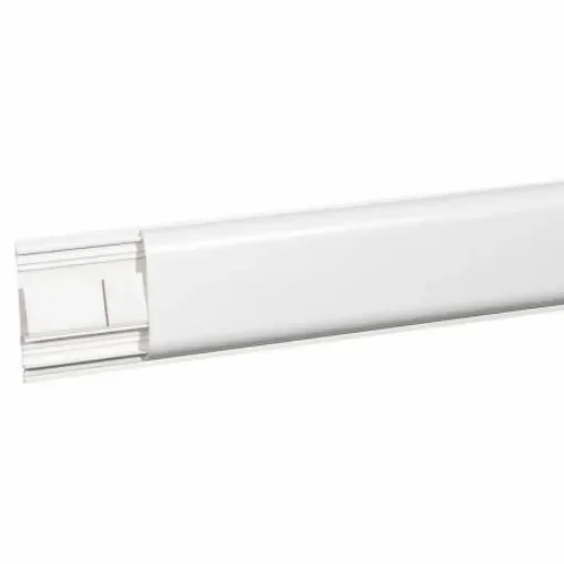 Legrand DLPlus White Skirting Trunking - Closed Slot, W120 mm x D20mm, L2m, PVC - 0 300 89 product image