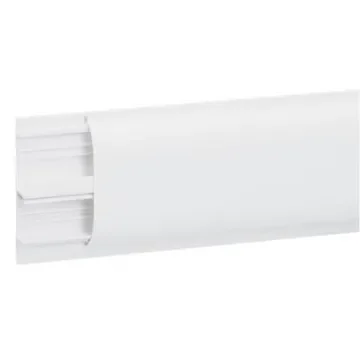 Legrand White Skirting Trunking, W80 mm x D20mm, L2m, PVC - 0 300 69 product image