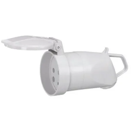 Legrand Europe Mains Connector, 20A Grey, Cable Mount Polymer, 400 V - 0 556 67 product image