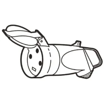 Legrand Europe Mains Connector, 20A Grey, Cable Mount Polymer, 400 V - 0 556 65 product image