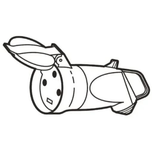 Legrand Europe Mains Connector, 20A Grey, Cable Mount Polymer, 400 V - 0 556 65 product image