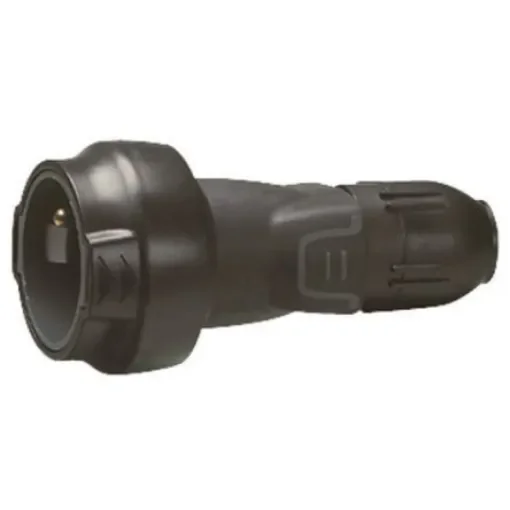 Legrand French Mains Connector, 16A Black, Cable Mount Rubber, 250 V - 0 504 42 product image