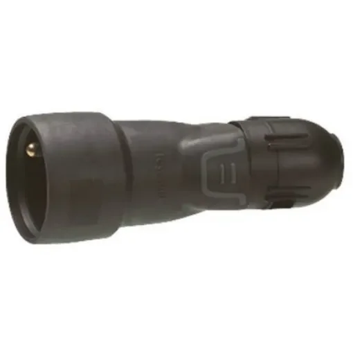Legrand French Mains Connector, 16A Black, Cable Mount Rubber, 250 V - 0 504 43 product image