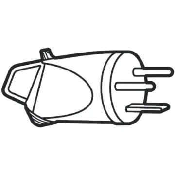 Legrand French Mains Connector, 20A Grey, Cable Mount Polymer, 400 V - 0 556 32 product image