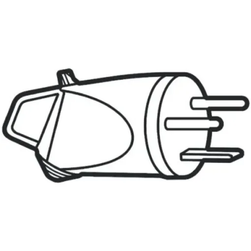 Legrand French Mains Connector, 20A Grey, Cable Mount Polymer, 400 V - 0 556 32 product image