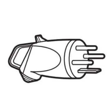 Legrand Europe Mains Connector, 32A Grey, Cable Mount Polymer, 400 V - 0 558 55 product image