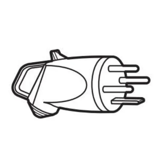 Legrand Europe Mains Connector, 32A Grey, Cable Mount Polymer, 400 V - 0 558 55 product image