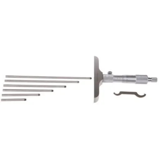 RS PRO 150mm Metric Depth Gauge Micrometer - 7051248 product image