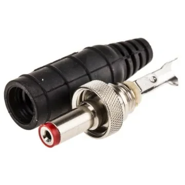 Switchcraft DC Plug, Cable Mount, length 57mm, Nickel - 767KS15 product image