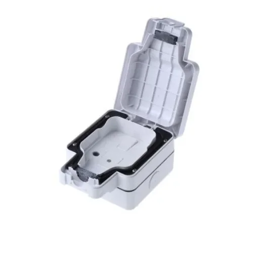 MK Electric 13A 1 Gang Switched Fused Spur IP66 - K56410WHI product image