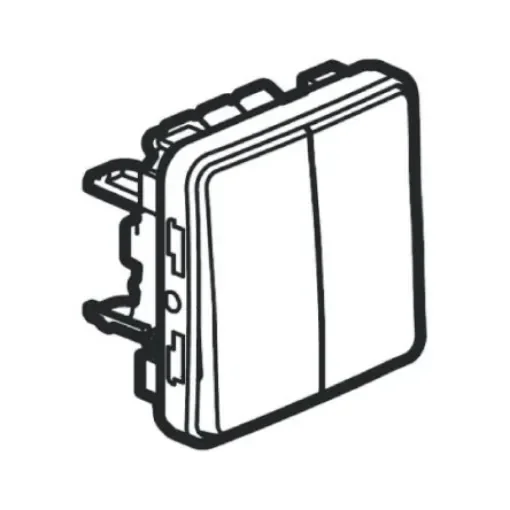 Legrand Push Button Switch, Latching, PCB, SPDT, 250V, IP55 - 0 695 45 product image