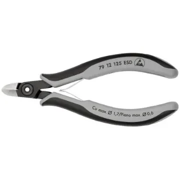 Knipex Knipex ESD Safe Precision Diagonal Cutter - 79 12 125 ESD product image