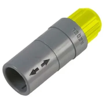 LEMO Circular Connector, 2 Contacts, Cable Mount, Socket, Female, IP50, Redel P Series - PRG.M0.2GL.LC52J product image