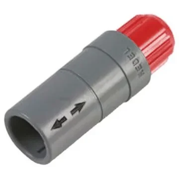LEMO Circular Connector, 2 Contacts, Cable Mount, Socket, Female, IP50, Redel P Series - PRG.M0.2GL.LC52R product image