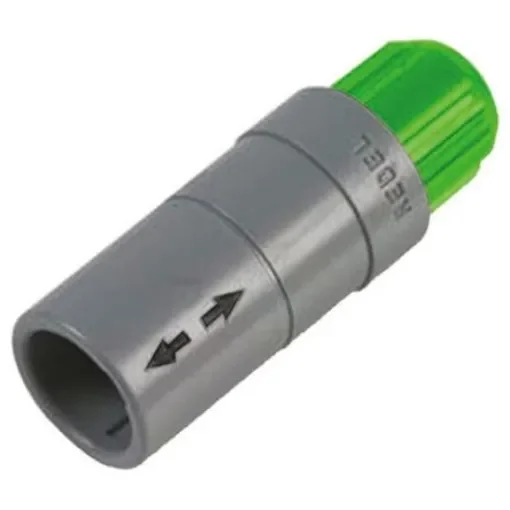 LEMO Circular Connector, 4 Contacts, Cable Mount, Socket, Female, IP50, Redel P Series - PRG.M0.4GL.LC52V product image