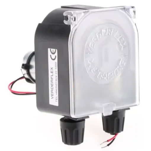 Verderflex Peristaltic Electric Operated Positive Displacement Pump, 0.03L/min, 1 bar, 12 V dc - AU R2550015 RS1 product image