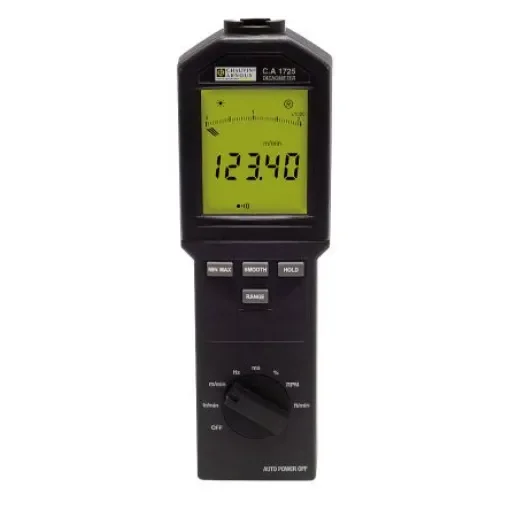 Chauvin Arnoux Tachometer Best Accuracy ±6 Counts - Non Contact LCD 100000rpm - P01174810 product image