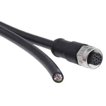 Binder Straight Female 12 way M12 to Unterminated Sensor Actuator Cable, 2m - 79-3490-32-12 product image