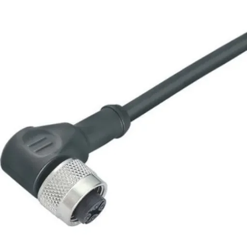 Binder Right Angle Female 8 way M12 to Unterminated Sensor Actuator Cable, 2m - 79-3484-32-08 product image