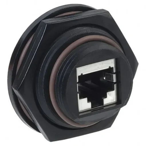 TE Connectivity 1-1546405 Series Female RJ45 Connector, Through Hole, Cat5 Straight 1 Port 8 -Way - 1-1546405-1 product image
