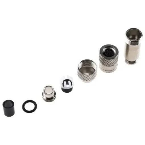 binder Circular Connector, 4 Contacts, Cable Mount, M8 Connector, Plug, Female, IP67, 768 Series - 99-3362-00-04 product image