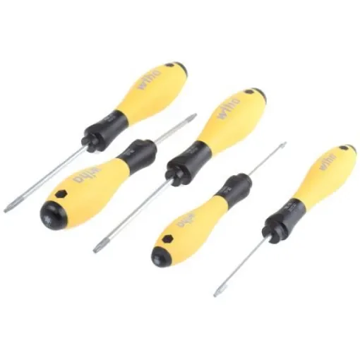 Wiha Torx Screwdriver Set, 5-Piece, ESD-Safe - 27253 product image