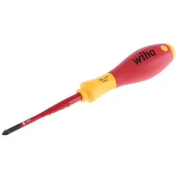 Wiha Pozidriv Insulated Screwdriver, PZ1 Tip, 80 mm Blade, VDE/1000V, 191 mm Overall - 35395 product image