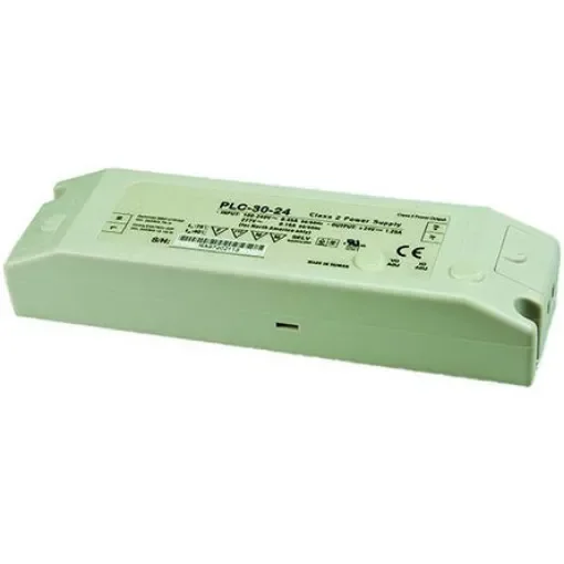 MEAN WELL LED Driver, 12V Output, 30W Output, 2.5A Output, Constant Voltage - PLC-30-12RS product image