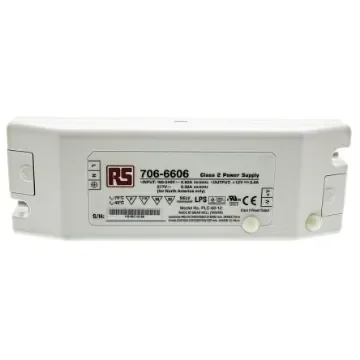 MEAN WELL LED Driver, 12V Output, 60W Output, 5A Output, Constant Voltage - PLC-60-12RS product image