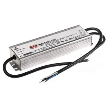 MEAN WELL LED Driver, 15V Output, 225W Output, 15A Output, Constant Voltage Dimmable - HLG-240H-15B product image