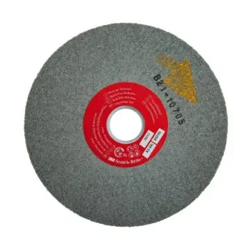 3M EX3 Scotch-Brite Silicon Carbide Deburring & Finishing Wheel, 150mm Diameter, Fine - 30213 product image