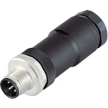 binder Circular Connector, 5 Contacts, Cable Mount, M12 Connector, Socket, Male, IP67, 713 Series - 99-0437-186-05 product image