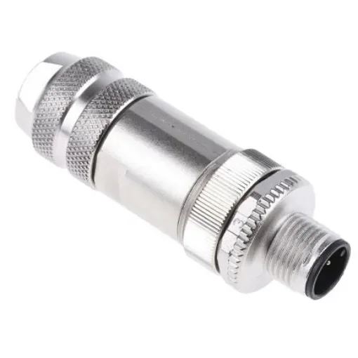 binder Circular Connector, 5 Contacts, Cable Mount, M12 Connector, Plug, Male, IP67, 713 Series - 99-1437-812-05 product image