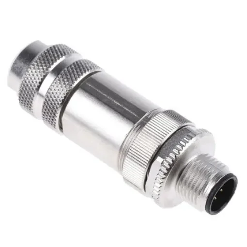binder Circular Connector, 8 Contacts, Cable Mount, M12 Connector, Plug, Male, IP67, 713 Series - 99-1487-812-08 product image