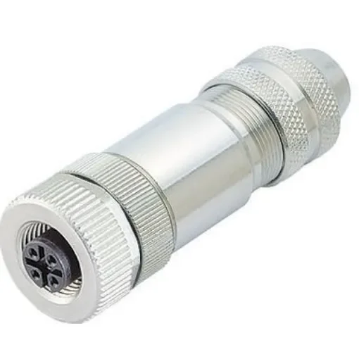 binder Circular Connector, 5 Contacts, Cable Mount, M12 Connector, Plug, Female, IP67, 713 Series - 99-1436-814-05 product image
