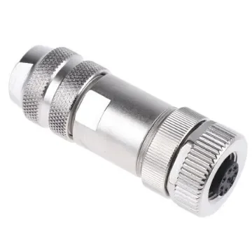 binder Circular Connector, 8 Contacts, Cable Mount, M12 Connector, Plug, Female, IP67, 713 Series - 99-1486-812-08 product image