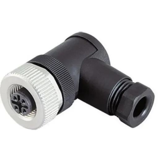binder Circular Connector, 12 Contacts, Cable Mount, M12 Connector, Socket, Female, IP67, 713 Series - 99-0492-52-12 product image